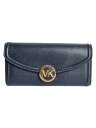 【中古】MICHAEL KORS◆長財布/レザー/BLK/無地/レディース/35F9GFTE3L【服飾雑貨他】(4)