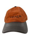 【中古】COACH◆キャップ/--/コットン/ORN/無地/メンズ【服飾雑貨他】