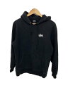【中古】STUSSY◆パーカー/S/コットン/BLK【メンズウェア】(4)