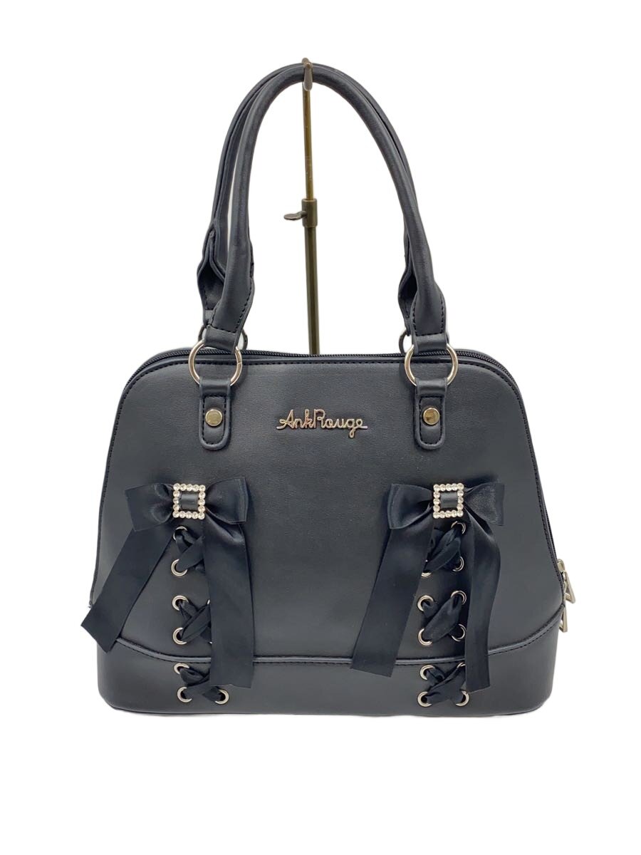 【中古】Ank Rouge◆ハンドバッグ/--/BLK【バッグ】