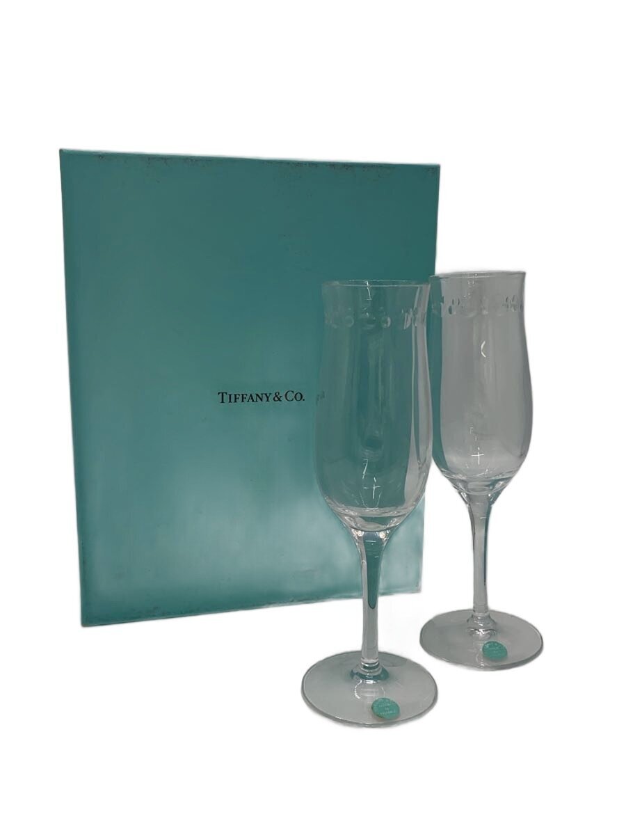 【中古】TIFFANY&Co.◆シャンパングラス/2点セット【キッチン用品】