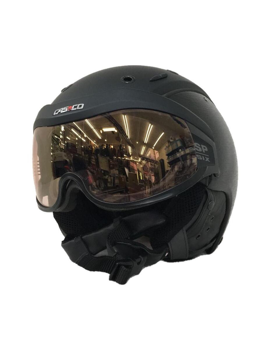 【中古】CASCO/スノーヘルメット/SP-6 BRUSH VISOR VAUTRON/スキーヘルメット/Lサイズ【スポーツ】