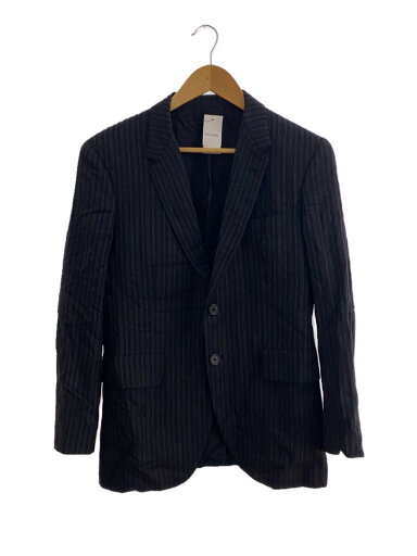 【中古】Paul Smith◆Lolo Piana/ロロピアーナー/テーラードジャケット/ウール/NVY/ボーダー【メンズウェア】 【中古】Paul Smith◆Lolo Piana/ロロピアーナー/テーラードジャケット/ウール/NVY/ボーダー【メンズウェア】