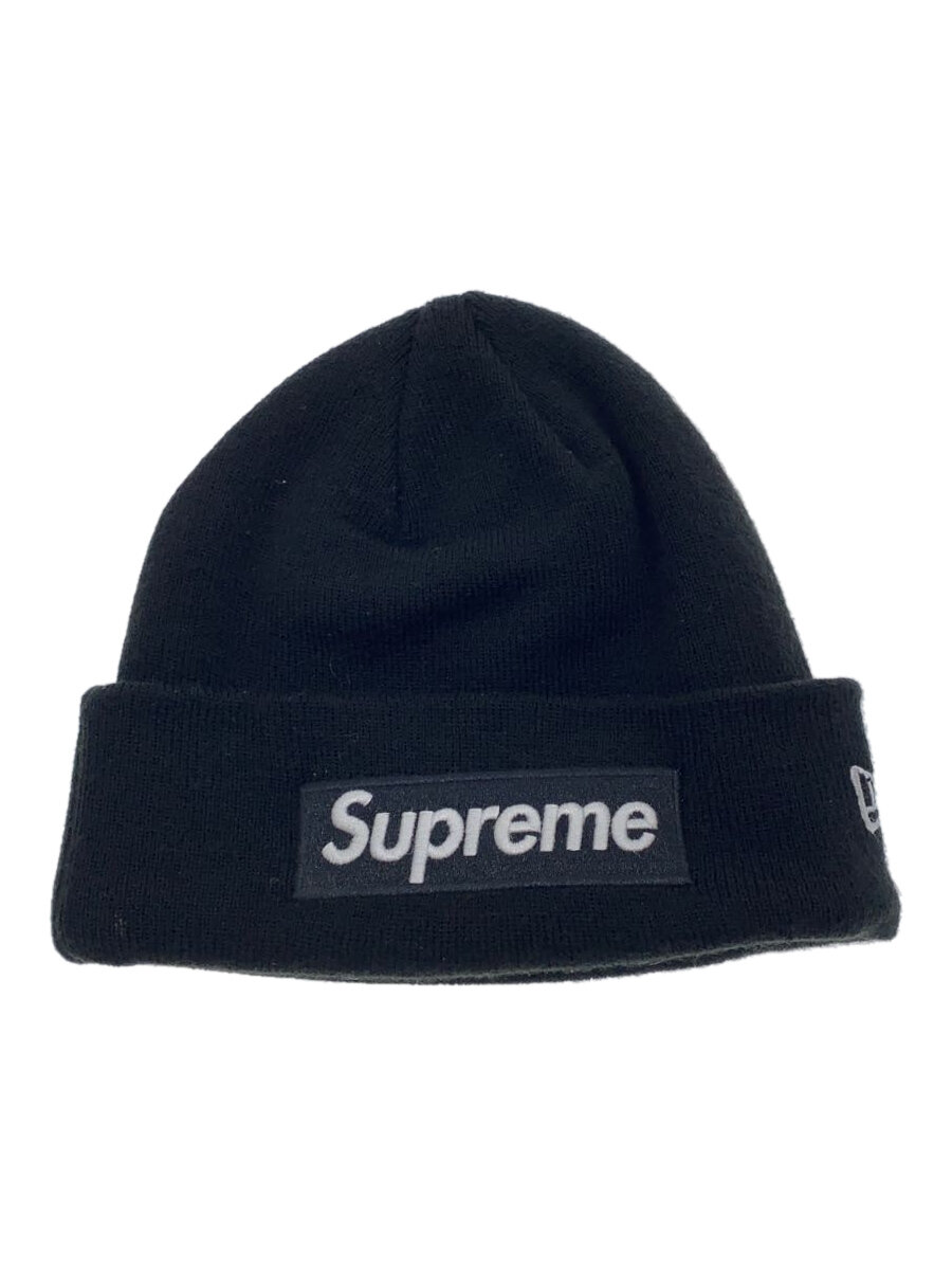 【中古】Supreme◆Box Logo Beanie/21AW/ニットキャップ/--/アクリル/BLK/メンズ//【服飾雑貨他】