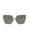 【中古】GUCCI◆サングラス/--/GLD/BLK/レディース/GG0436S【服飾雑貨他】(4)