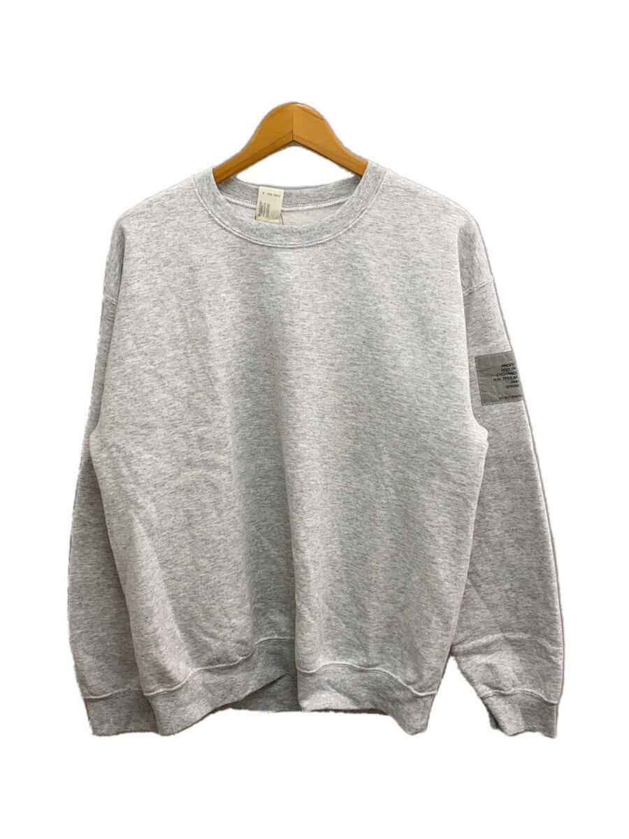 【中古】N.HOOLYWOOD◆スウェット/36/コットン/GRY/9241-CS81【メンズウェア】