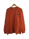 【中古】AVIREX◆L/S T-SHIRT NEWYORK SIMBOL/XXL/コットン/ORN/783-3230052【メンズウェア】