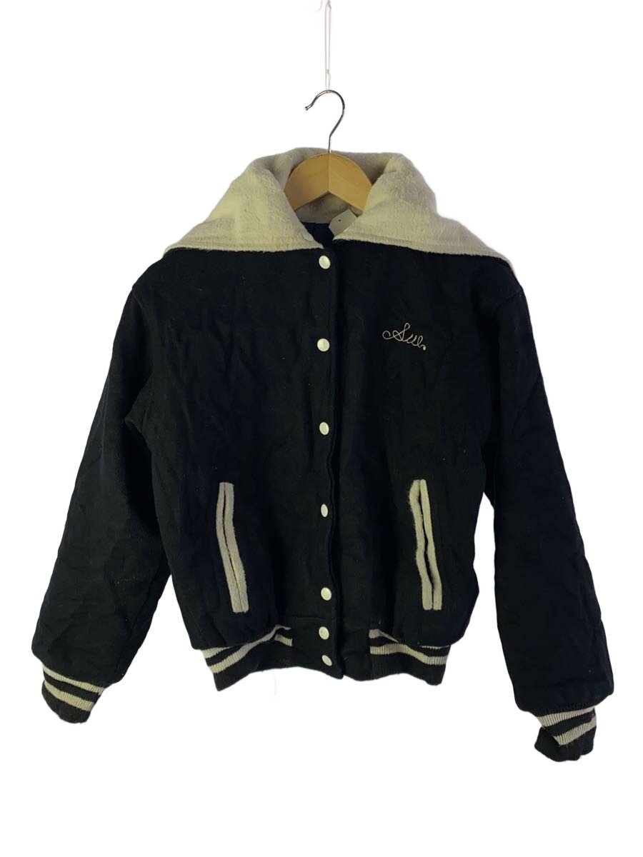 Fordham/スタジャン/--/ウール/BLK/無地/セーラーカラー/VINTAGE