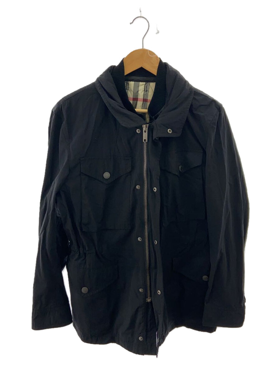 【中古】BURBERRY LONDON◆ライナー付きフィールドジャケット/L/BLK/A1F02-101-09【メンズウェア】