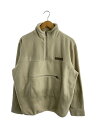 【中古】POLO SPORT◆フリースプルオーバー/LL/ポリエステル/CRM【メンズウェア】