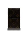 【中古】LOUIS VUITTON◆エテュイ・シガレット_モノグラム_BRW/PVC/M63024/CT0066【服飾雑貨他】