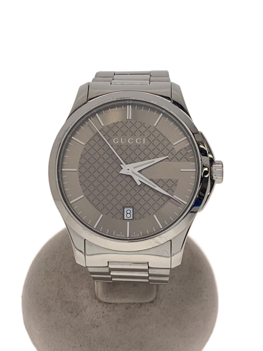 【ブランド】GUCCI 【ブランドカナ】グッチ 【型番】 【程度】B 【サイズ】 【メインカラー】キャメル 【素材・生地】その他 【キーワード】　　 2026/01/18 セカンドストリート奈良押熊店【2096】【中古】GUCCI◆クォーツ腕時計/アナログ/-- ブランド GUCCI 型番 カラー キャメル 柄 素材・生地 その他>色・素材について サイズ >サイズ表示について 実寸（cm） 【腕時計】 ケース縦：4.5 / ケース横：4.1 / 文字盤縦：3.3 / 文字盤横：3.3 / ケースの厚さ：0.9 / バンド幅：1.8 / 手首周り：17 【その他】 その他サイズ：/ 商品は　セカンドストリート奈良押熊店の店頭にて販売しております。商品に関するお問合わせは、お電話(TEL:0742-40-2230)にて、問合わせ番号：2320964422785をお伝えください。 配送方法やお支払い方法に関するお問い合わせは、サポートセンターまでご連絡をお願いします。 ※お電話の対応は営業時間内のみとなります。お問い合わせフォームでお問い合わせの際はご注文番号をご記入下さい