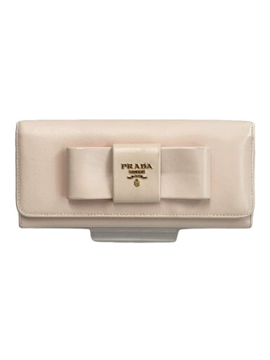【中古】PRADA◆長財布/--/PNK/無地/レディース【服飾雑貨他】 【中古】PRADA◆長財布/--/PNK/無地/レディース【服飾雑貨他】