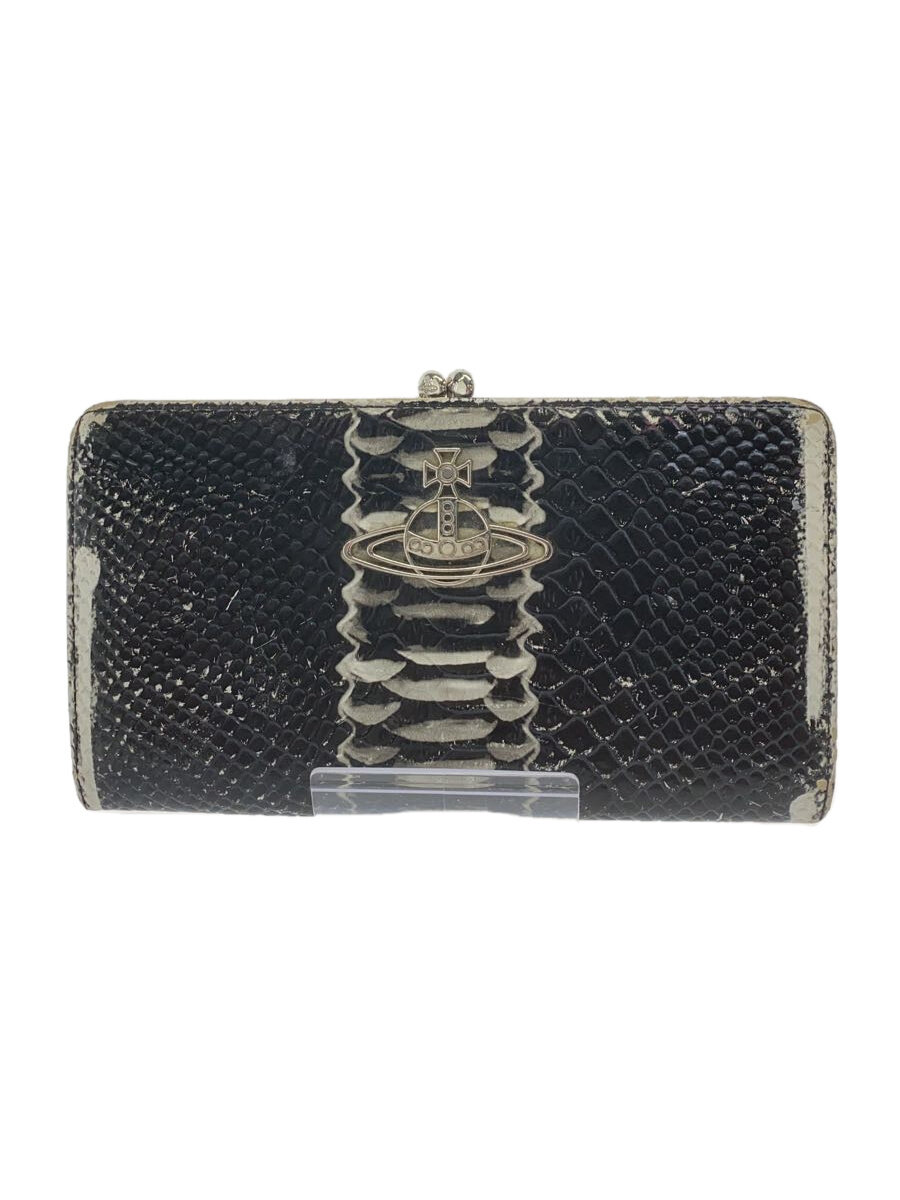 【中古】Vivienne Westwood◆長財布/--/BLK/レディース【服飾雑貨他】