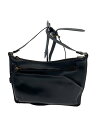 【中古】NATIVO/ショルダーバッグ/レザー/BLK【バッグ】