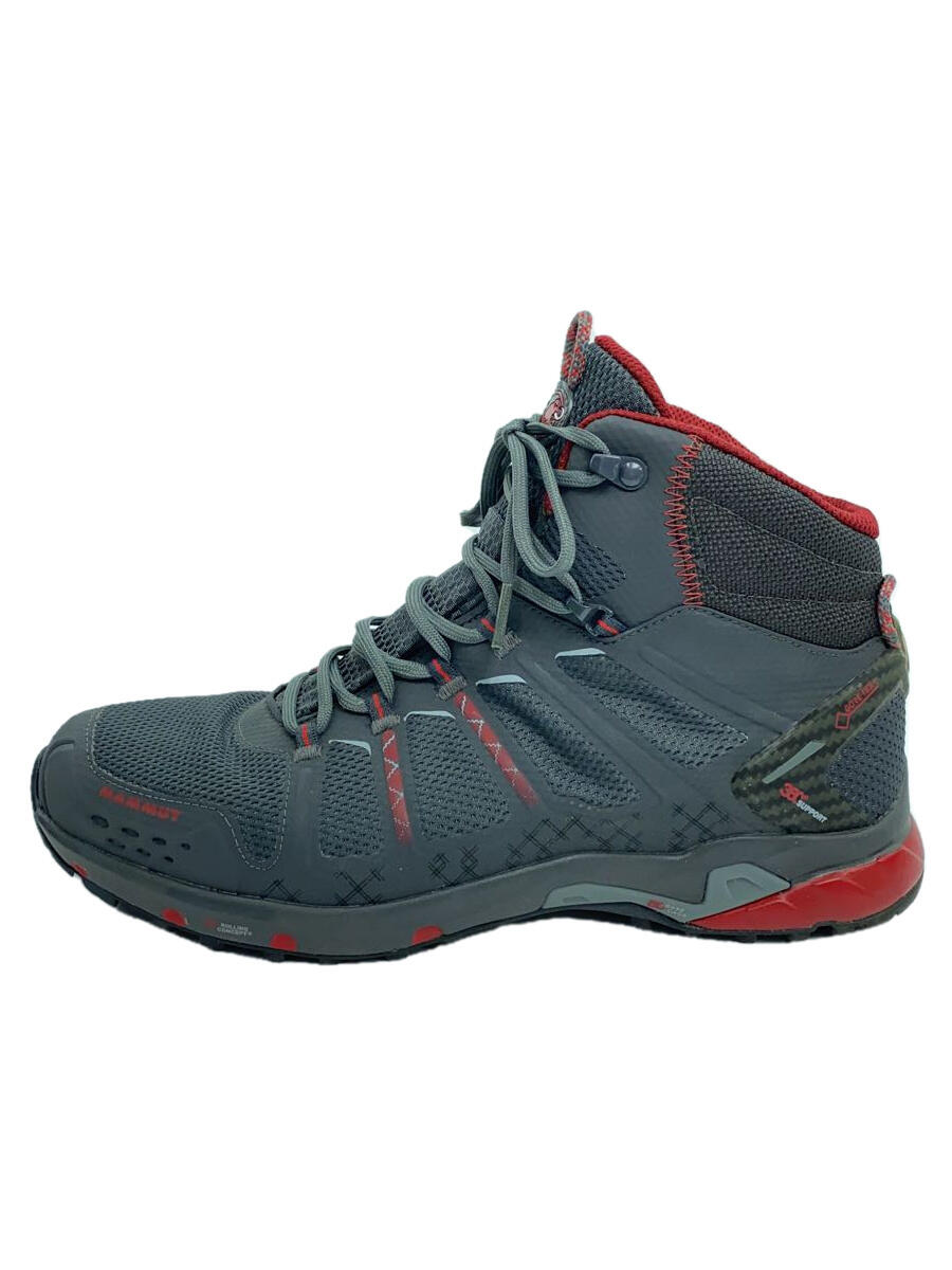 【中古】MAMMUT◆トレッキングブーツ/US9/GRY/1113066【シューズ】