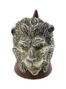 【中古】CRAZY PIG◆LION HEAD RING/SV925/21号/SLV/メンズ【服飾雑貨他】