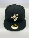 【中古】NEW ERA◆キャップ/7 3/8/ポリエステル/BLK/総柄/メンズ【服飾雑貨他】(4)