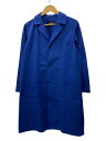 【中古】ZUCCa◆コート/S/コットン/BLU【メンズウェア】(4)