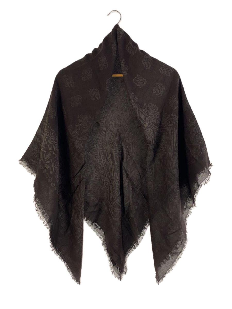【中古】GUCCI◆ストール/コットン/BRW/総柄/レディース【服飾雑貨他】
