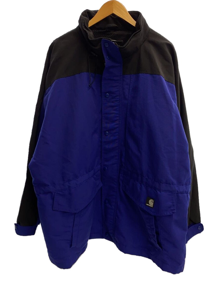 Blazer - 【中古】Carhartt◆90s～00s/マウンテンパーカー/ジャケット/--/ナイロン/NVY【メンズウェア】