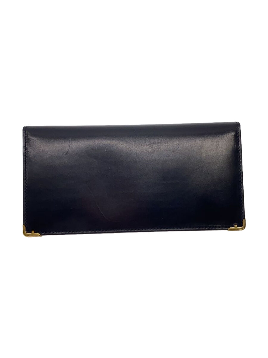 【中古】Salvatore Ferragamo◆長財布/レザー/BLK/メンズ【服飾雑貨他】