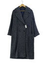 【中古】S Max Mara◆チェスターコート/ダブル/36/ウール/GRY/901619236【メンズウェア】