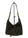 【中古】FENDI◆ショルダーバッグ/--/BEG/総柄【バッグ】