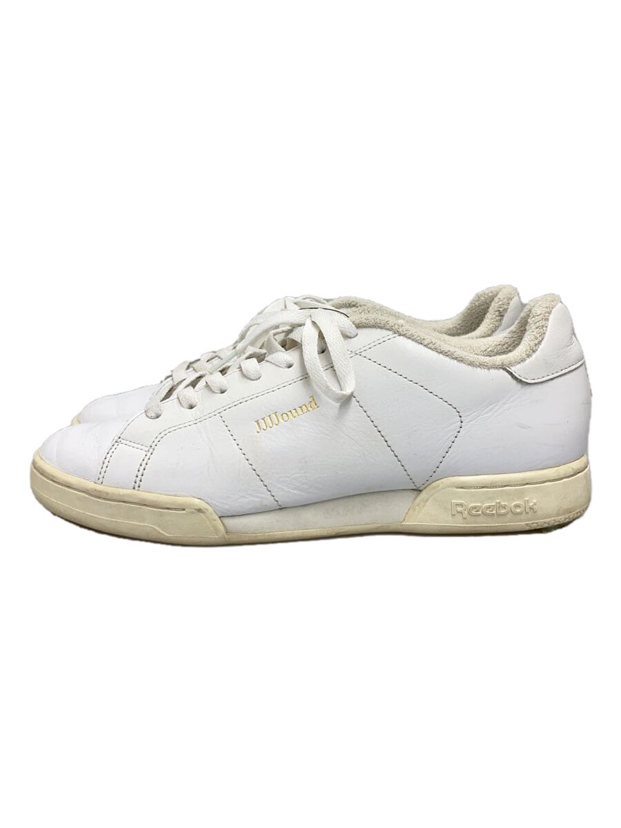 Reebok◆NPC II JJJJound/ローカットスニーカー/27cm/WHT/GY8065