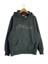 【中古】Supreme◆パーカー/L/コットン/ブラック/裏起毛/21AW/Arabic Logo Hooded Sweatshirt【メンズウェア】