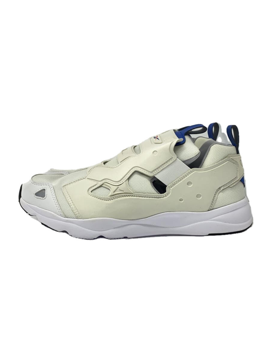 【中古】Reebok◆FURYLITE 3.0_フューリーライト 3.0/28cm/WHT/ポリエステル【シューズ】