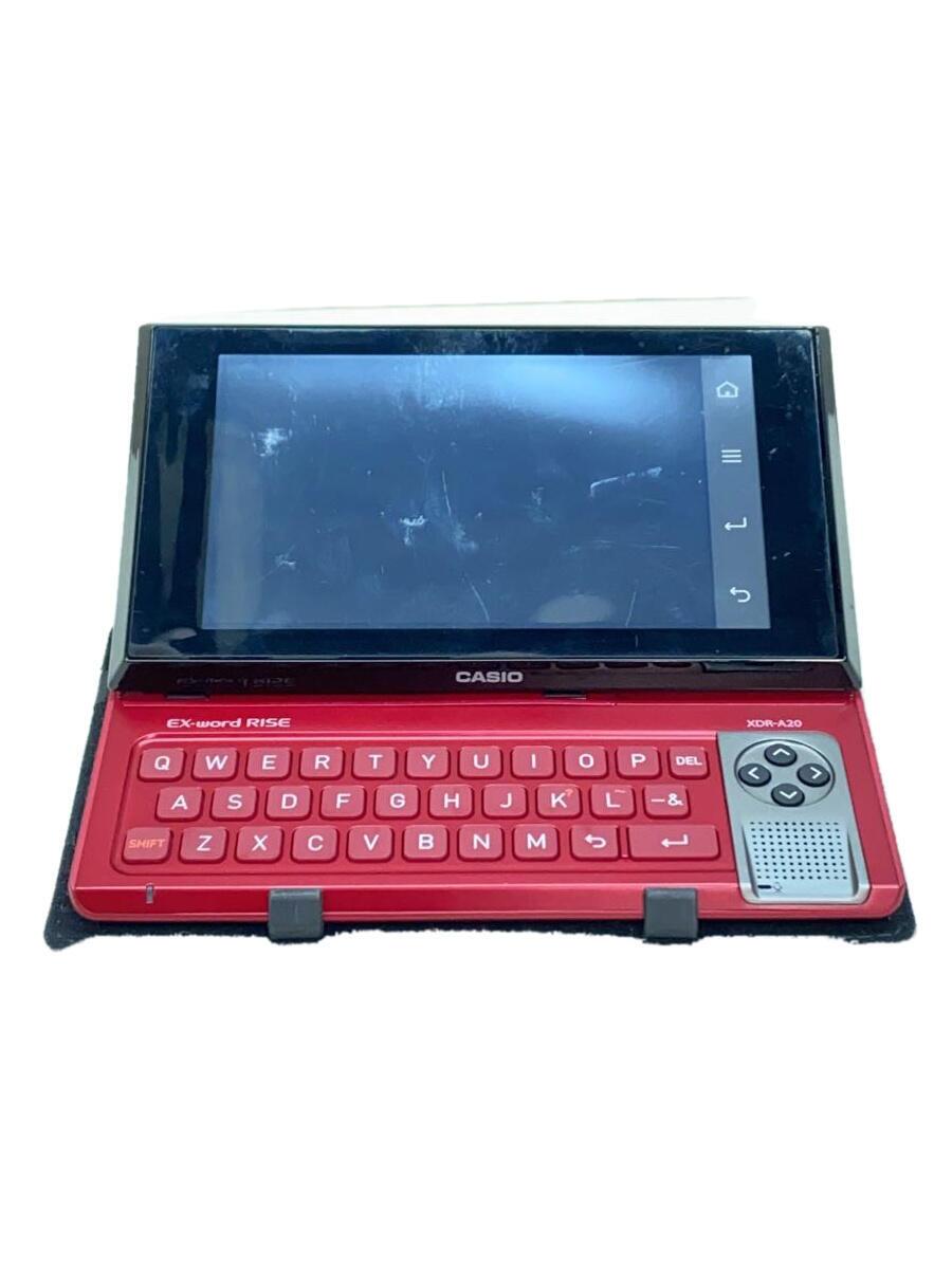 非常に良い】カシオ計算機 デジタル学習ツール EX-word RISE レッド