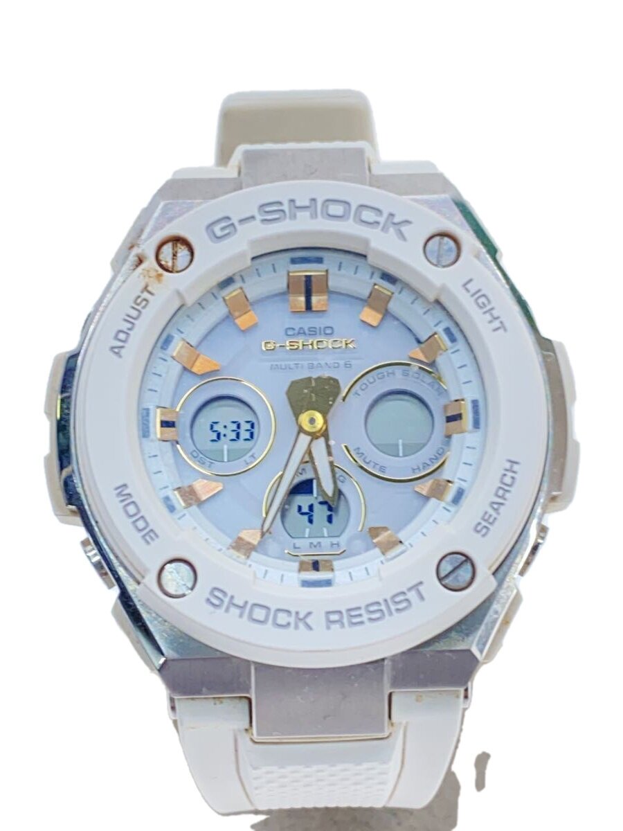 【中古】CASIO◆ソーラー腕時計・G-SHOCK/デジアナ【服飾雑貨他】