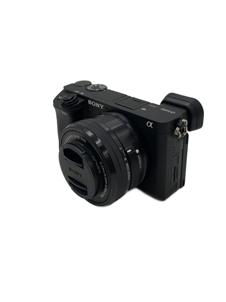 【中古】SONY◆デジタル一眼カメラ α6400 ILCE-6400Y ダブルズームレンズキット [ブ...
