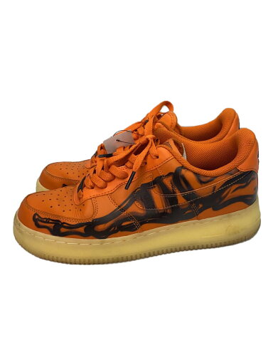 【中古】NIKE◆AIR FORCE 1 07 SKELETON QS_エアフォース 1 07 スケルトン QS/27cm/ORN【シューズ】 【中古】NIKE◆AIR FORCE 1 07 SKELETON QS_エアフォース 1 07 スケルトン QS/27cm/ORN【シューズ】