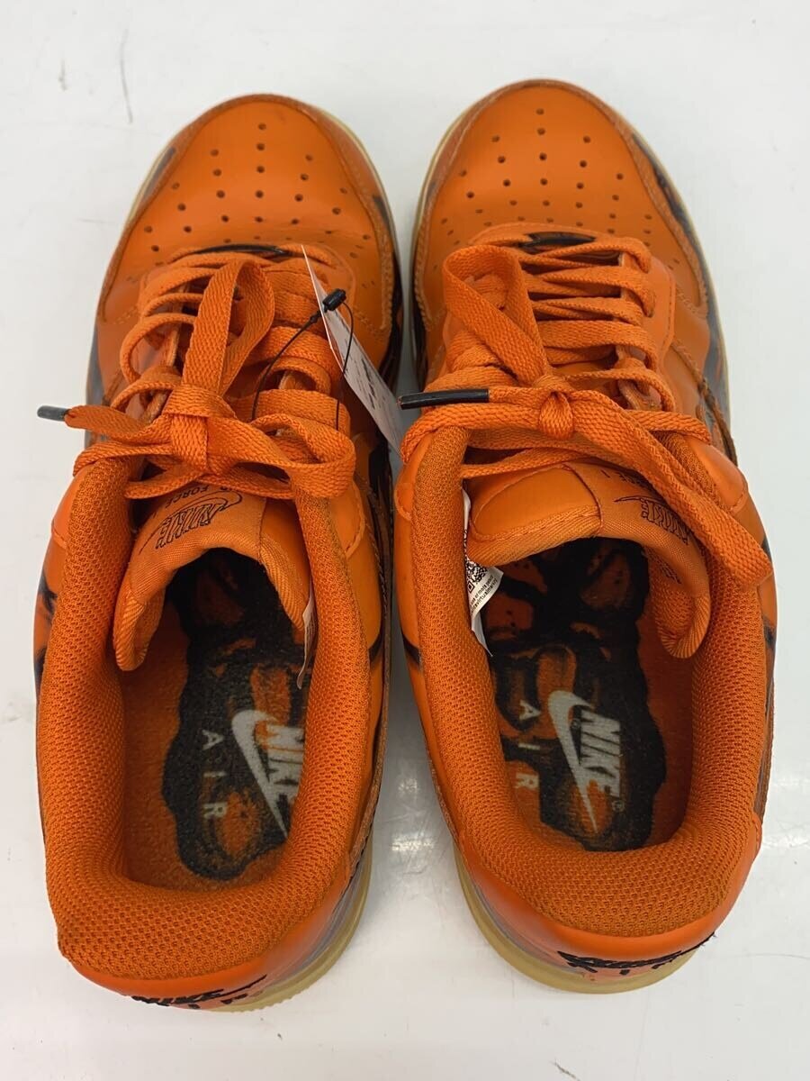 【中古】NIKE◆AIR FORCE 1 07 SKELETON QS_エアフォース 1 07 スケルトン QS/27cm/ORN【シューズ】