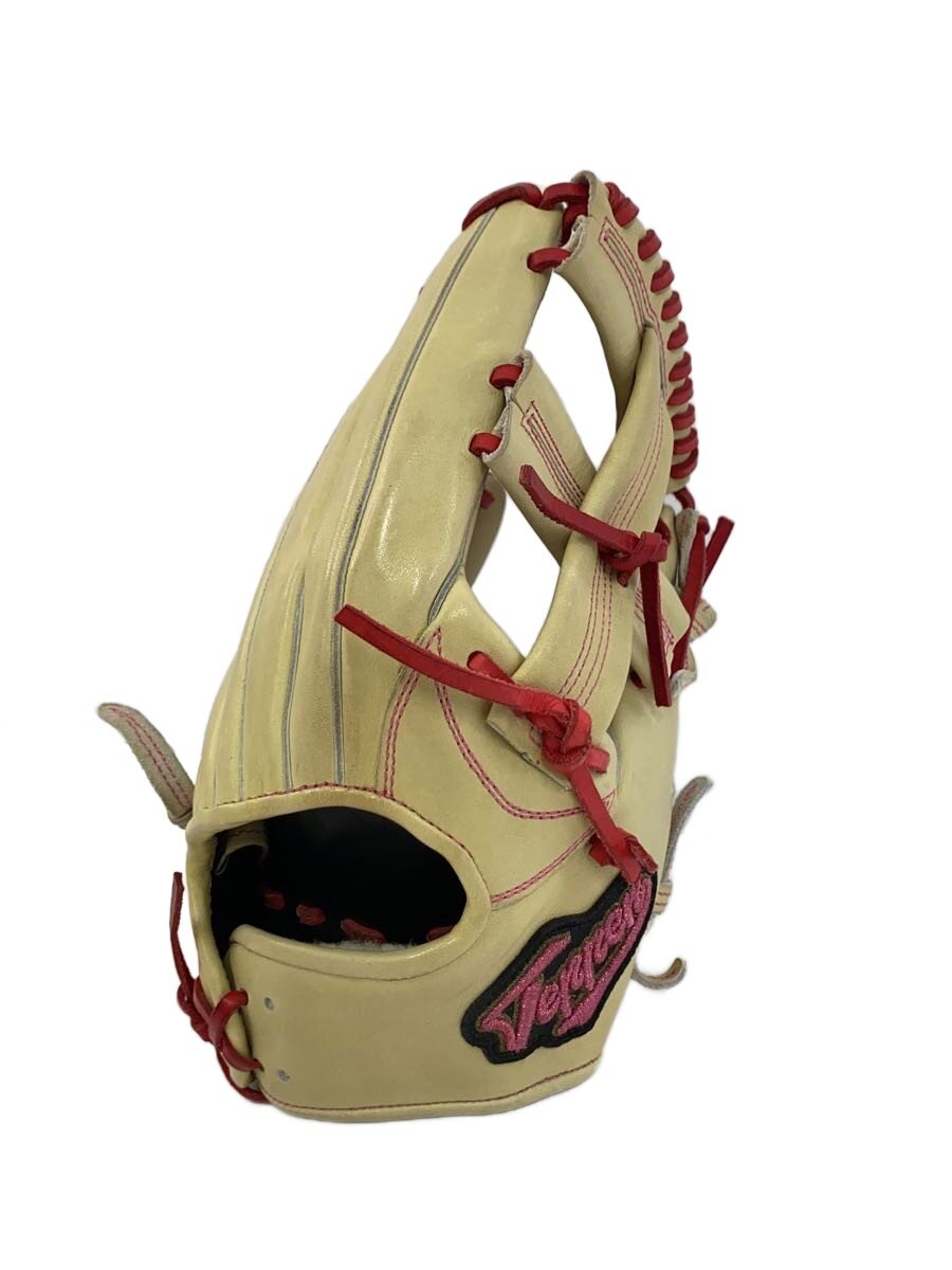 【中古】Teppen/オーダーメイドグローブ/硬式用/野球用品/ロゴピンク/右利き用/IVO【スポーツ】