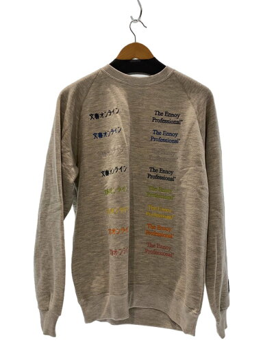 【中古】the ennoy professional◆スウェット/M/コットン/GRY/SS21BRENCT08NTL【メンズウェア】 【中古】the ennoy professional◆スウェット/M/コットン/GRY/SS21BRENCT08NTL【メンズウェア】
