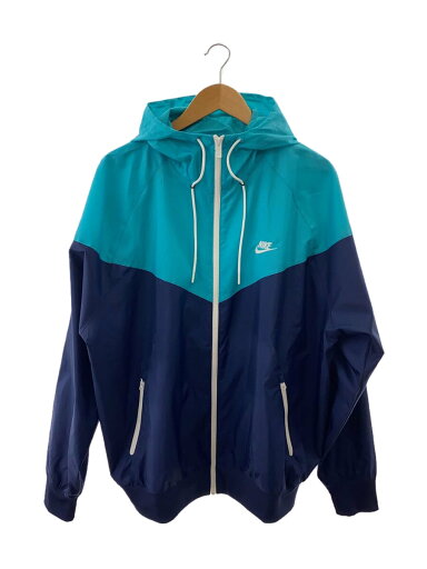 【中古】NIKE◆ナイロンジャケット/XXL/ポリエステル/BLU/DA0002-411【メンズウェア】 【中古】NIKE◆ナイロンジャケット/XXL/ポリエステル/BLU/DA0002-411【メンズウェア】