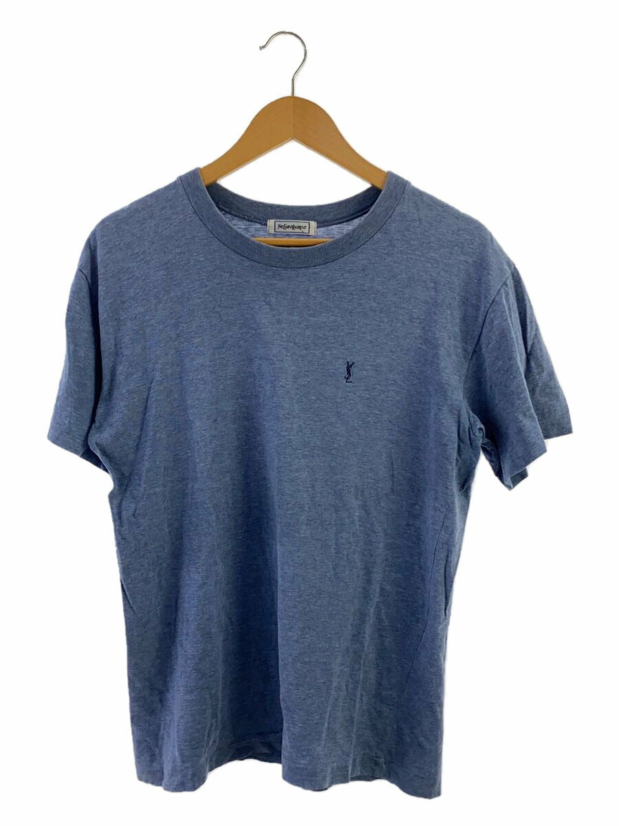 【中古】YVES SAINT LAURENT◆Tシャツ/L/コットン/IDG【メンズウェア】
