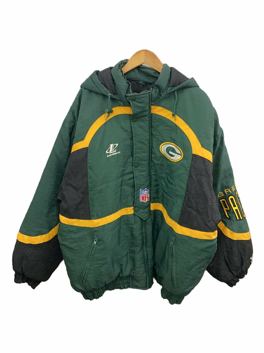 【中古】PROLINE◆ナイロンジャケット/XL/ナイロン/GRN/状態考慮【メンズウェア】