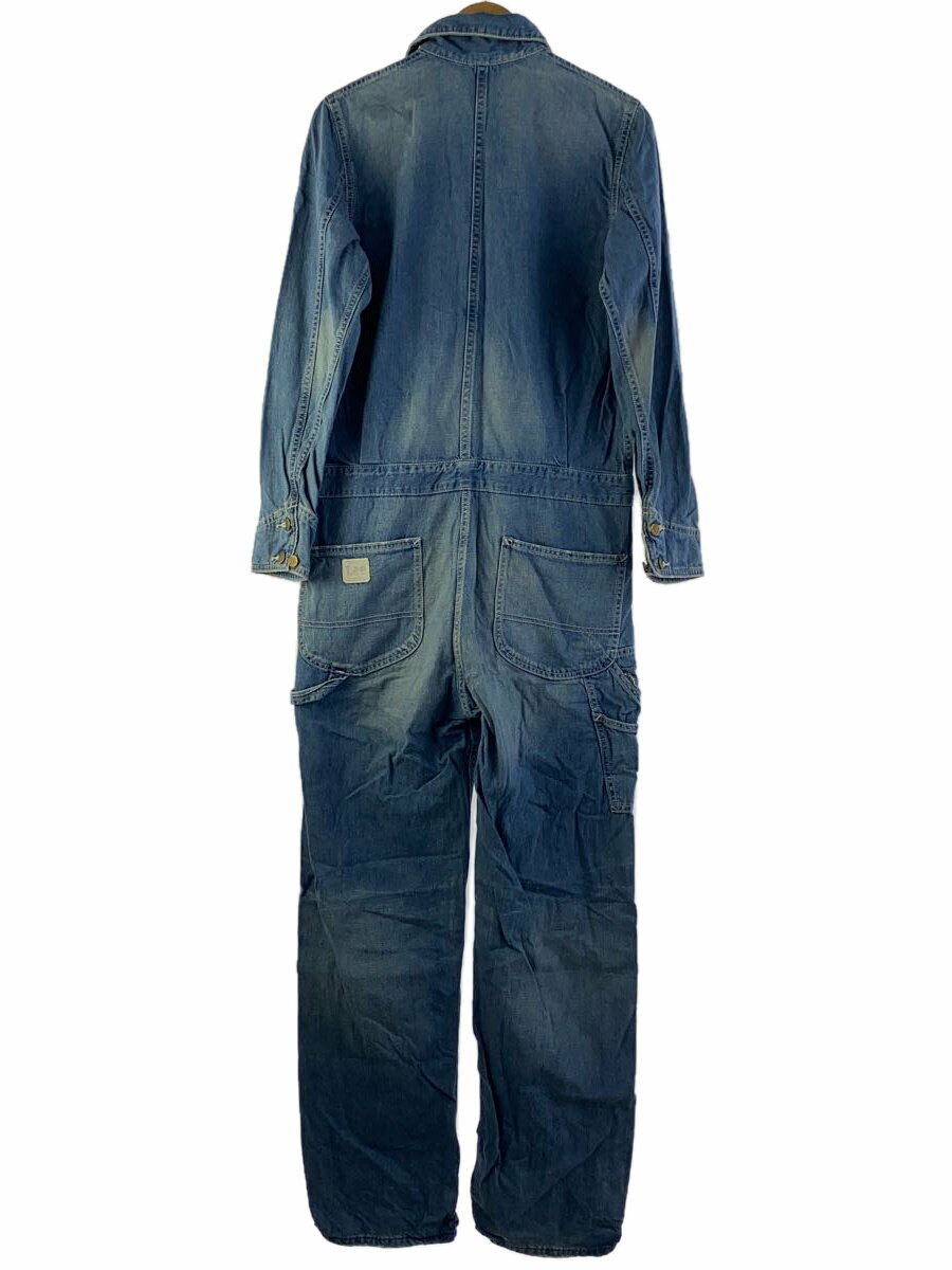 【中古】Lee◆オーバーオール/S/コットン/IDG/無地/LM4213【メンズウェア】