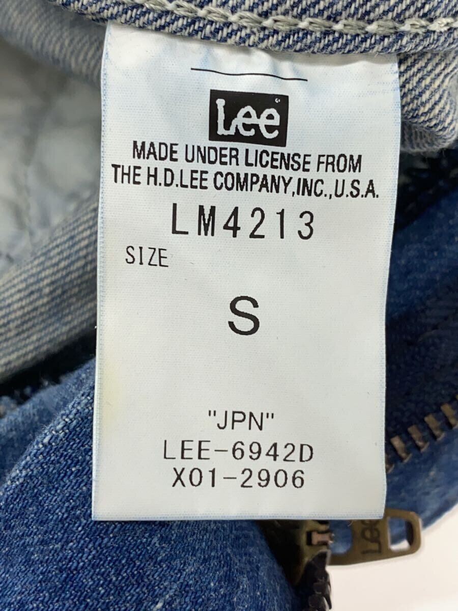 【中古】Lee◆オーバーオール/S/コットン/IDG/無地/LM4213【メンズウェア】