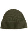 【中古】BOSS◆ニットキャップ/--/ウール/KHK/無地/メンズ/10243813【服飾雑貨他】