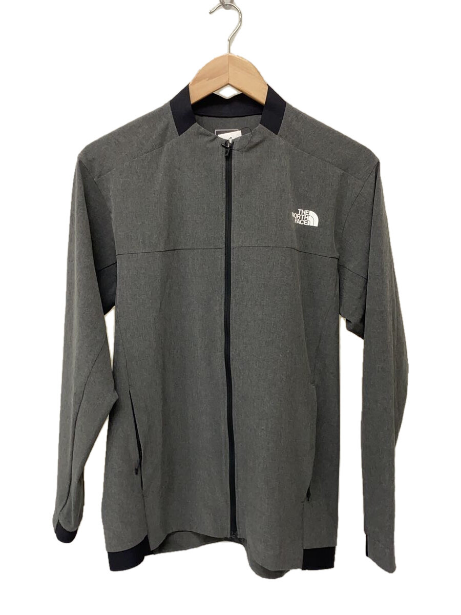 【中古】THE NORTH FACE◆FLEXIBLE JACKET_フレキシブルジャケット/M/ポリエステル/GRY【メンズウェア】