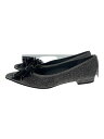 【中古】DIANA◆パンプス/24.5cm/SLV【シューズ】