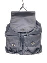 【中古】COACH◆リュック/--/NVY/無地/f58814【バッグ】