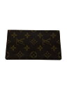 【中古】LOUIS VUITTON◆アジェンダ・ポッシュ_モノグラム・キャンバス/PVC/ブラウン/モノグラム/レディース/M56340【服飾雑貨他】