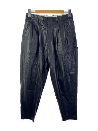 【中古】N.HOOLYWOOD◆21AW/テーパード/ストレートパンツ/38/フェイクレザー/BLK/無地/2212-PT20-009【メンズウェア】 【中古】N.HOOLYWOOD◆21AW/テーパード/ストレートパンツ/38/フェイクレザー/BLK/無地/2212-PT20-009【メンズウェア】
