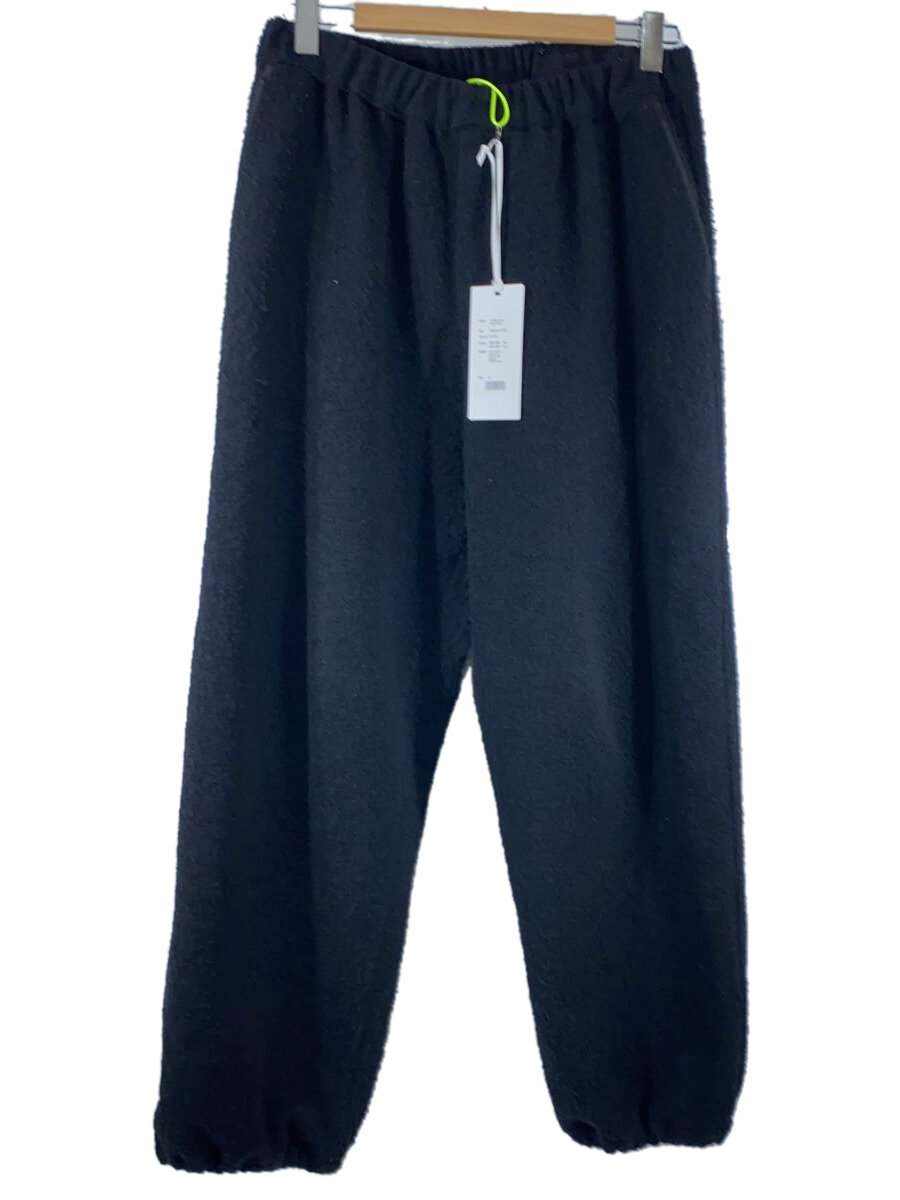 【中古】Graphpaper◆ボトム/2/コットン/BLK/無地/gm243-40053/Tri-Spin Loop Track Pants【メンズウェア】